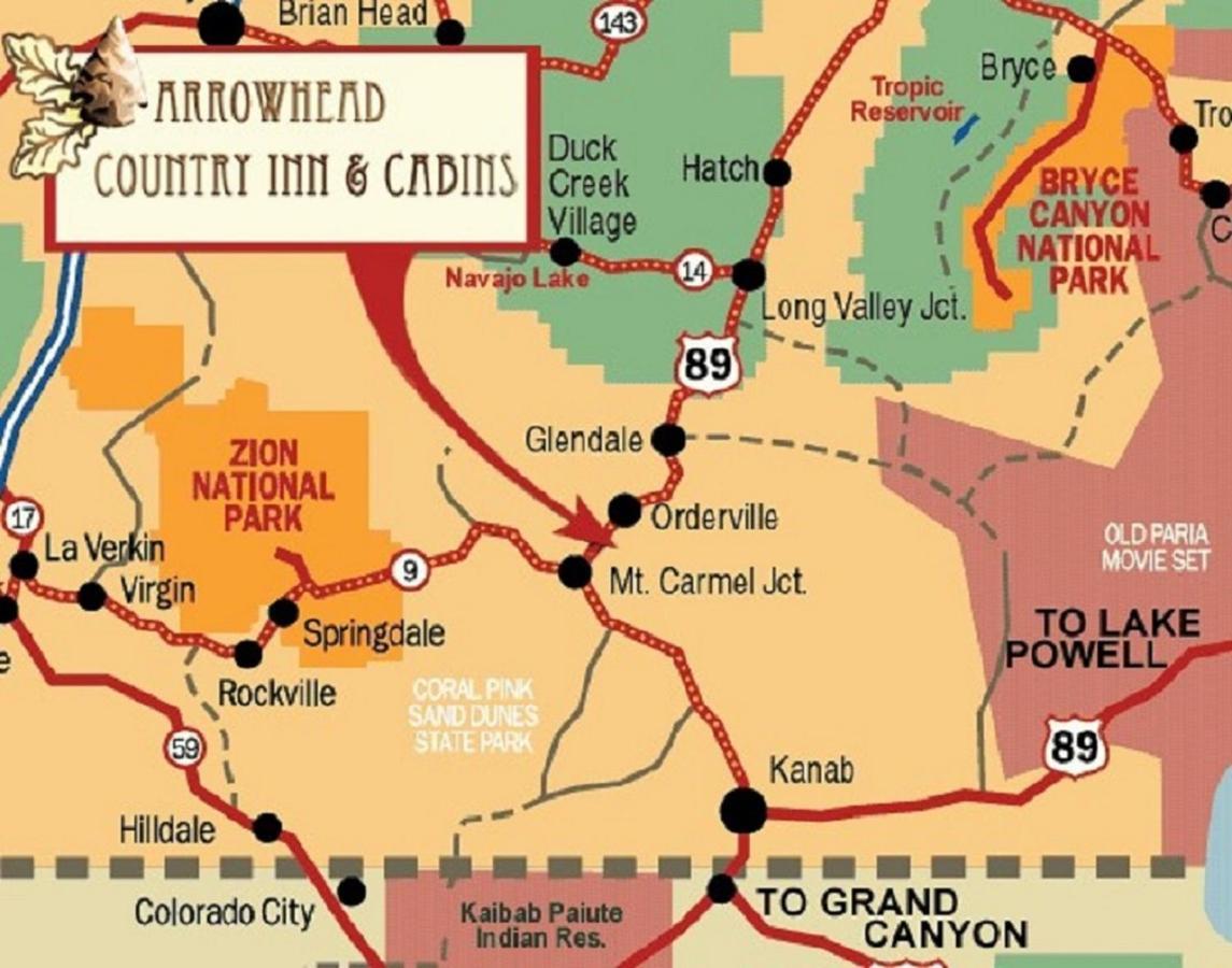 Arrowhead Country Cabins Mount Carmel Ngoại thất bức ảnh